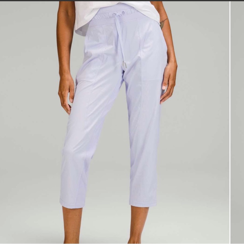 Lululemon pastel blue dance studio joggers